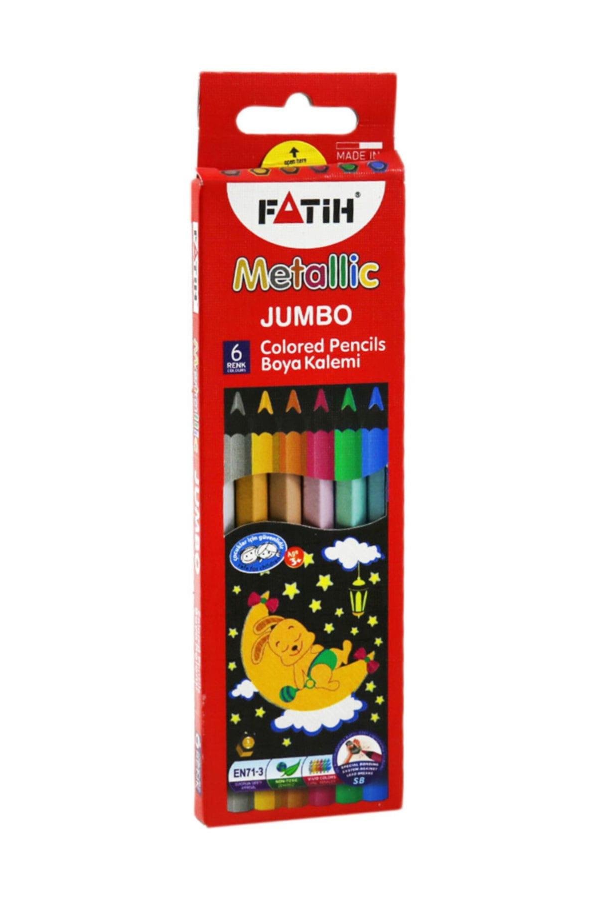 Fatih Kuru Boya Tam Boy Jumbo Metalik 6 LI 33360