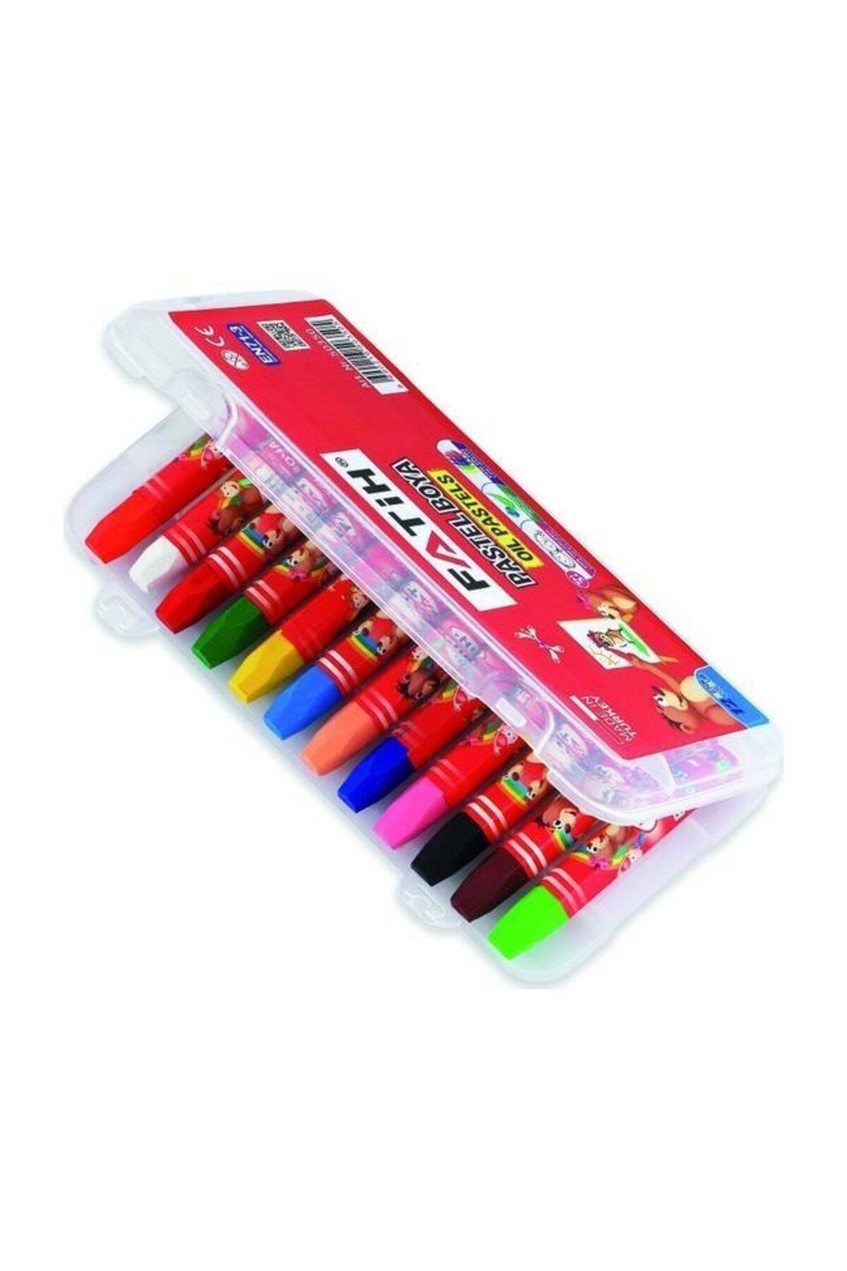 Fatih Pastel Boya 12 Renk King Size Çantalı