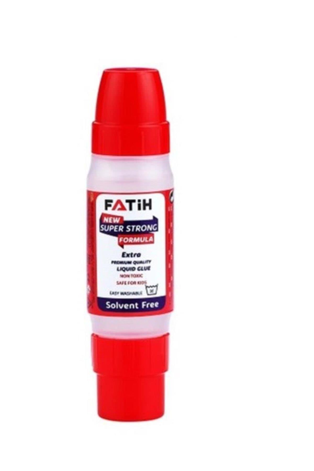 Fatih Sıvı Yapıştırıcı Solventsiz Çift Uçlu Şeffaf 30 ML