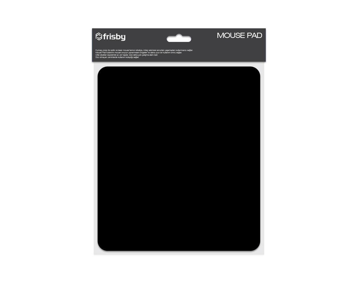 Frisby Mouse Pad Kumaş Siyah 220 x 250 x 5mm