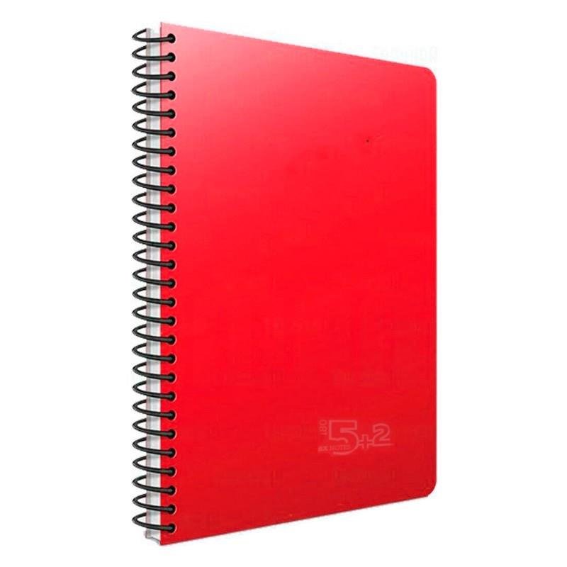 Gıpta 5036 Bx Notes Spiralli 5+2 Seperatörlü Plastik Kapak Defter A4 180 Yaprak