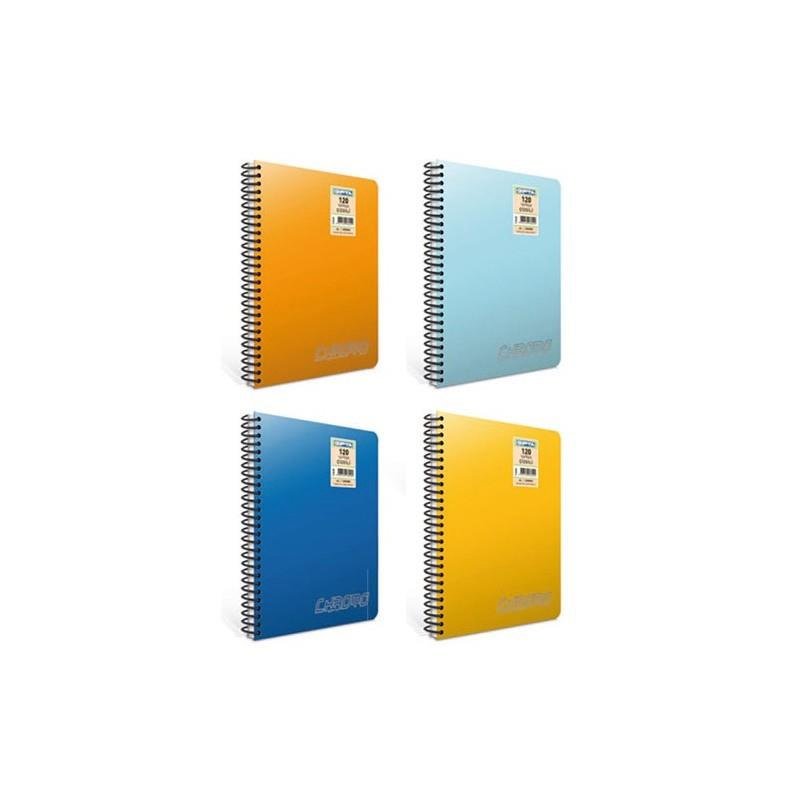 Gıpta Spiralli Defter Chromo Plastik Kapak Çizgisiz 80 YP A4 1339