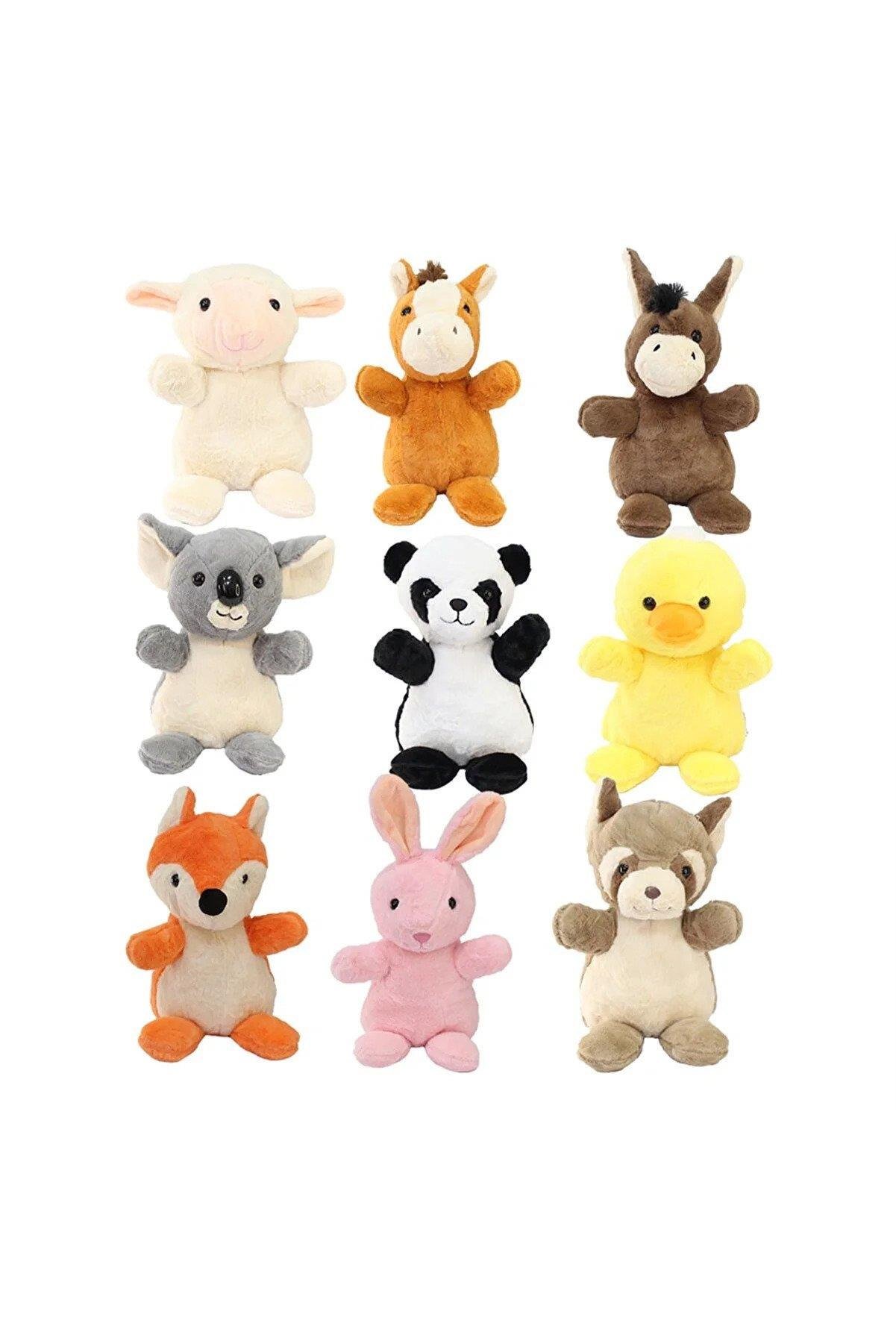 Halley Oyuncak Favori Hayvanlar Uyku Arkadaşım 23 Cm Peluş (Karışık Model 1 Adet)