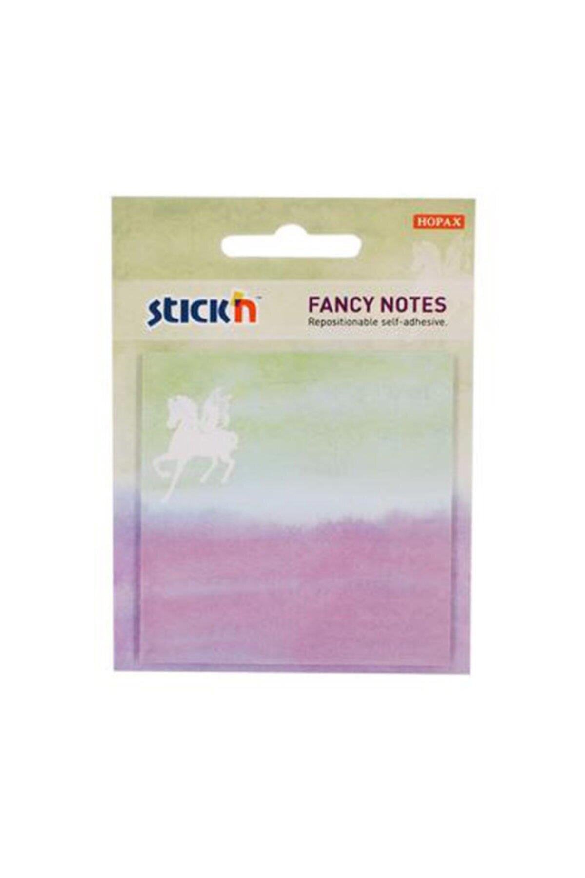 Hopax Stickn Yapışkanlı Not Kağıdı Fancy 2.seri 30 Yaprak 76x76 Mm