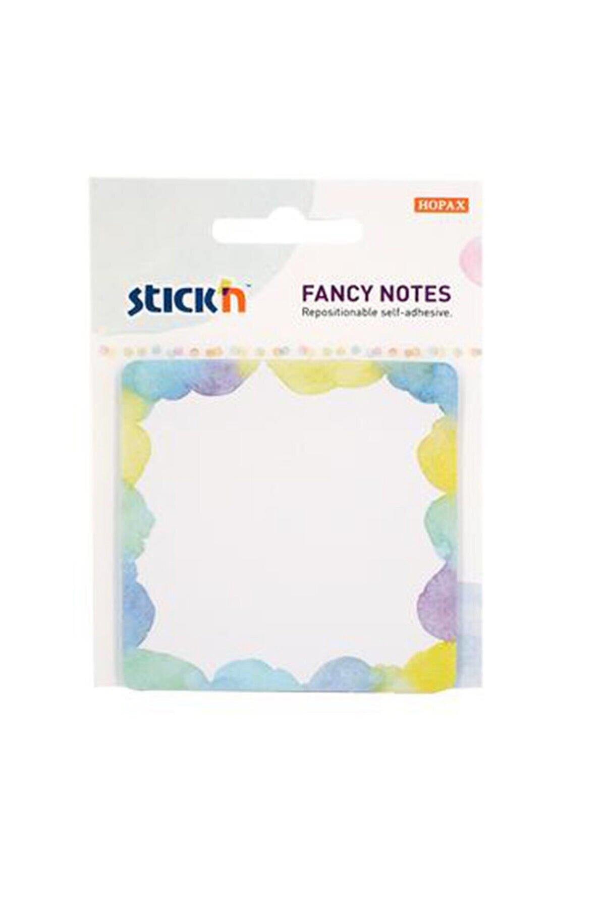 Hopax Stıckn Yapışkanlı Not Kağıdı Fancy 30 Yaprak 70x70 Mm