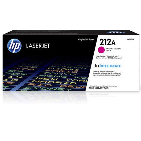 HP W2123A 212A Magenta Kırmızı 4.500 Sayfa Toner