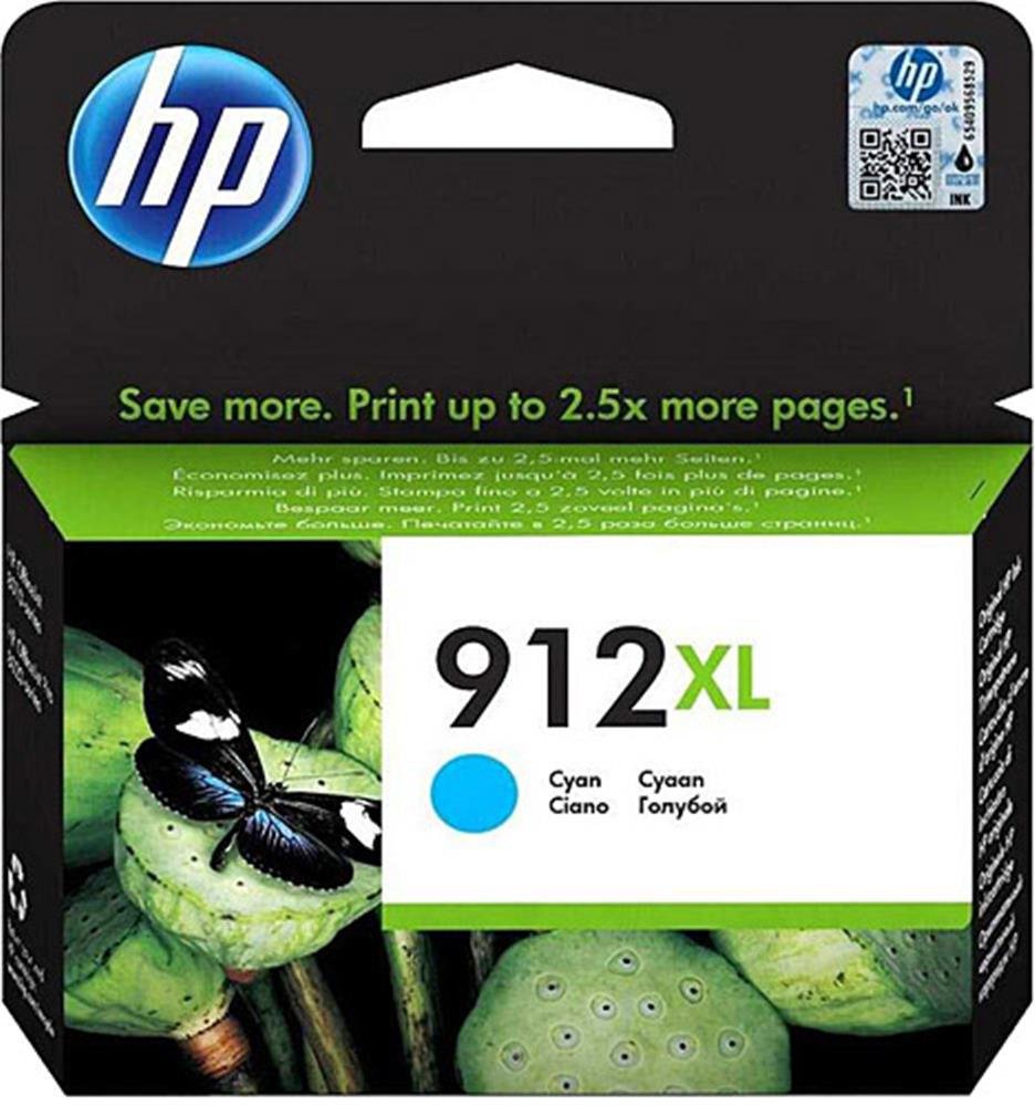 HP 912XL Yüksek Kapasite Cyan Mavi Kartuş 3YL81A