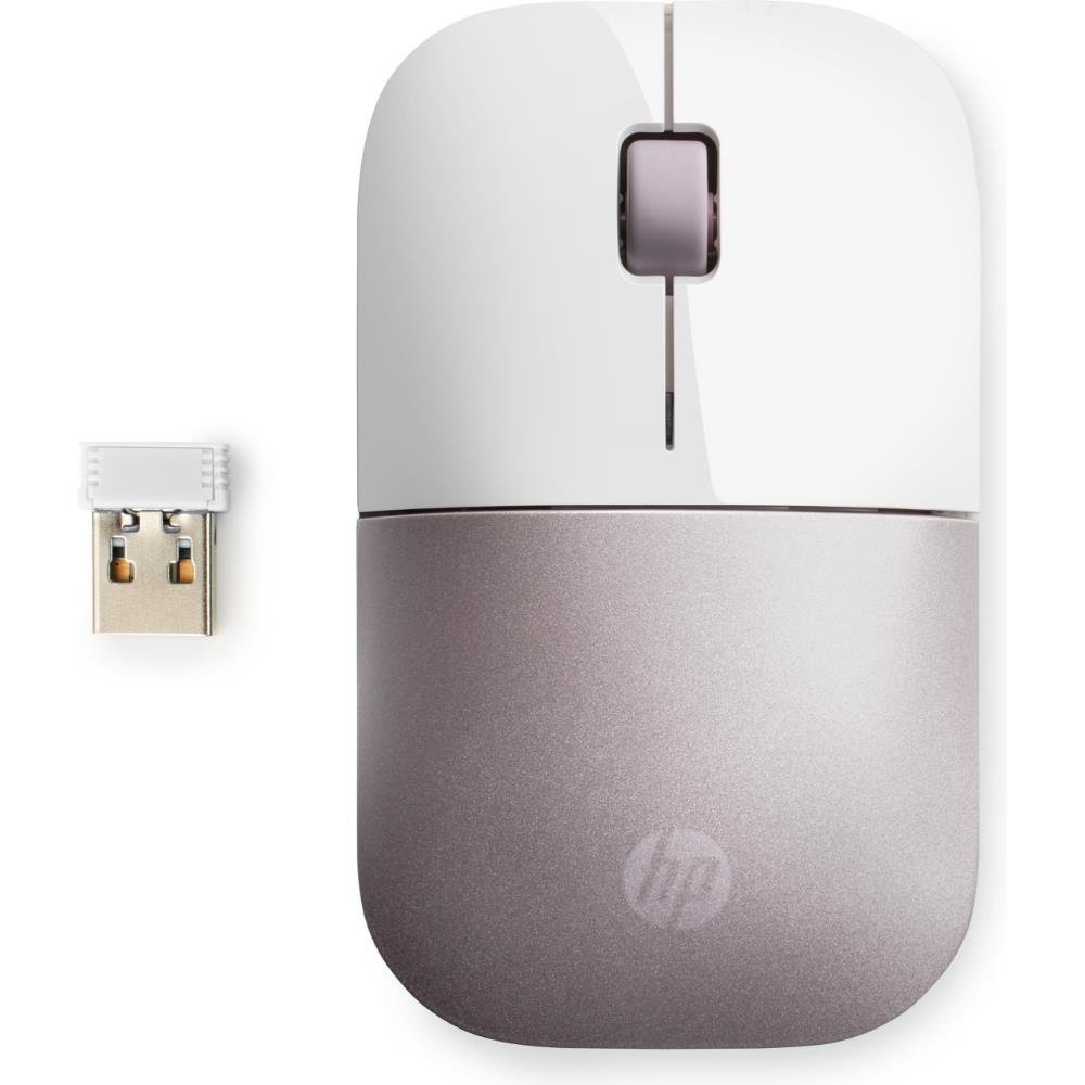 HP Z3700 4VY82AA Wireless Optik Mouse Slim Beyaz-Pembe 2.4 Ghz 1200 Dpi