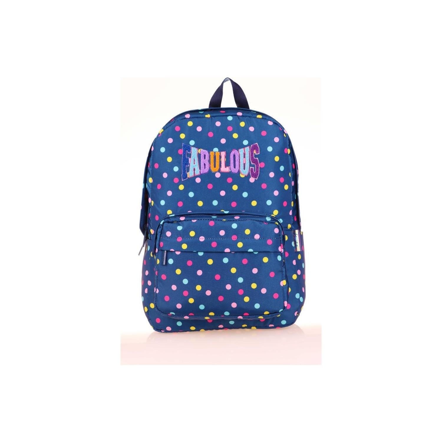 Kaukko Punch Sırt Çantası Navy Blue Okul Sırt Çantası
