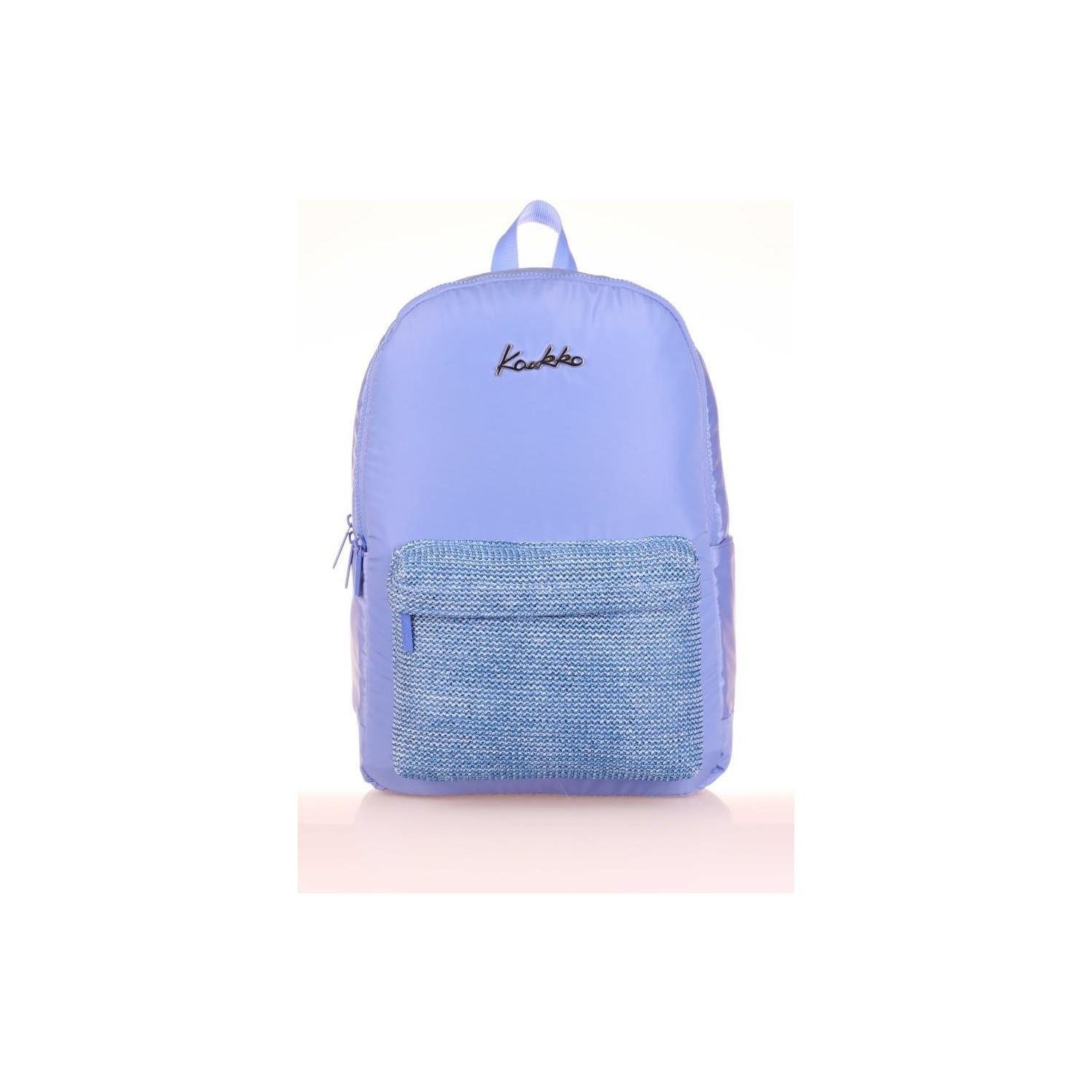Kaukko Wicker Sırt Çantası Soft Floral Okul Sırt Çantası