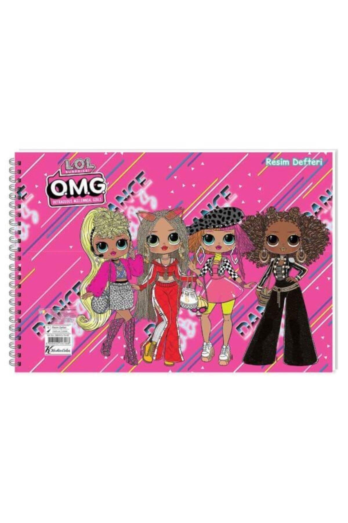 Keskin Color L.O.L. Resim Defteri Omg 25 x 35 CM 15 Yaprak (24 Lü Paket)