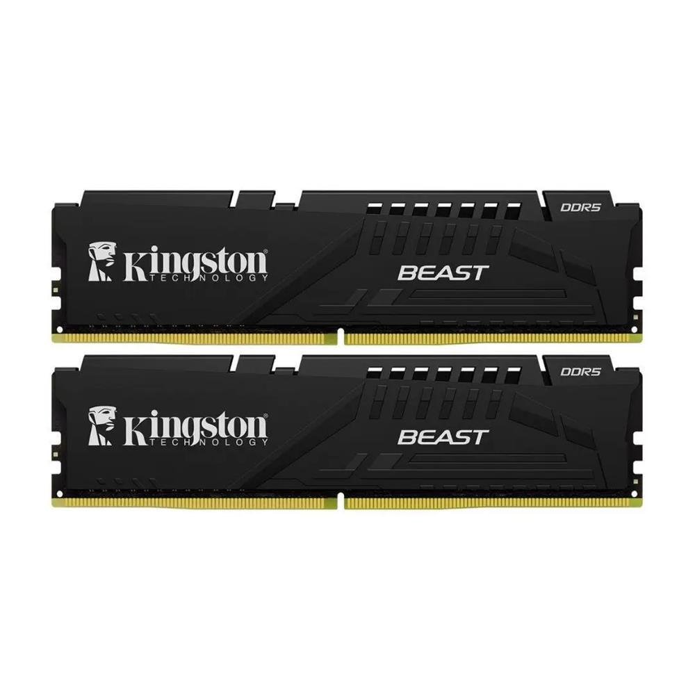 Kingston Beast KF552C36BBEK2-16TR 16GB (2x8) DDR5 5200Mhz CL36 Siyah Gaming RAM