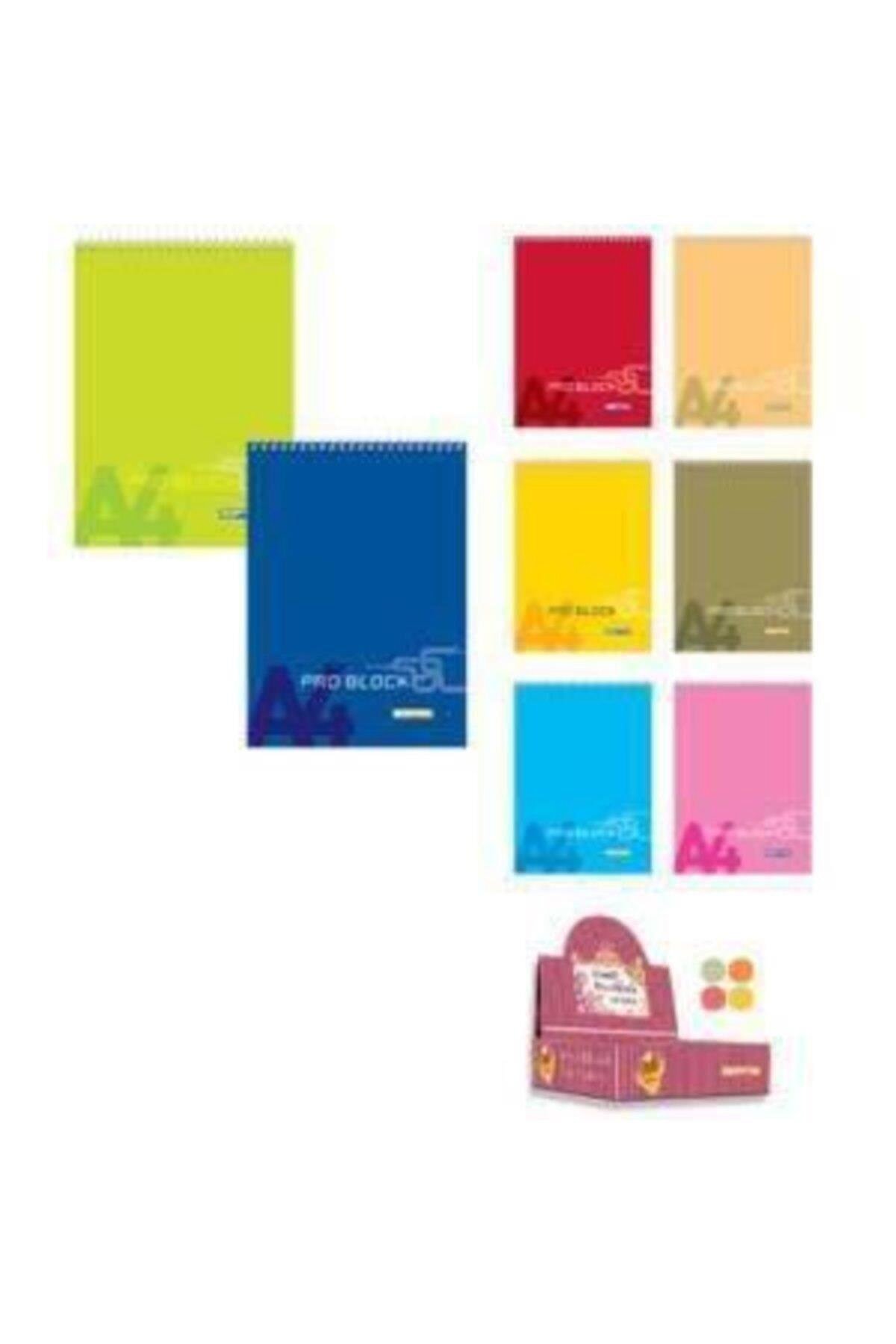 Klas 2112 Bloknot Plastik Spiralli A-5 Çizgili 72 Yaprak x 6 Lı Paket