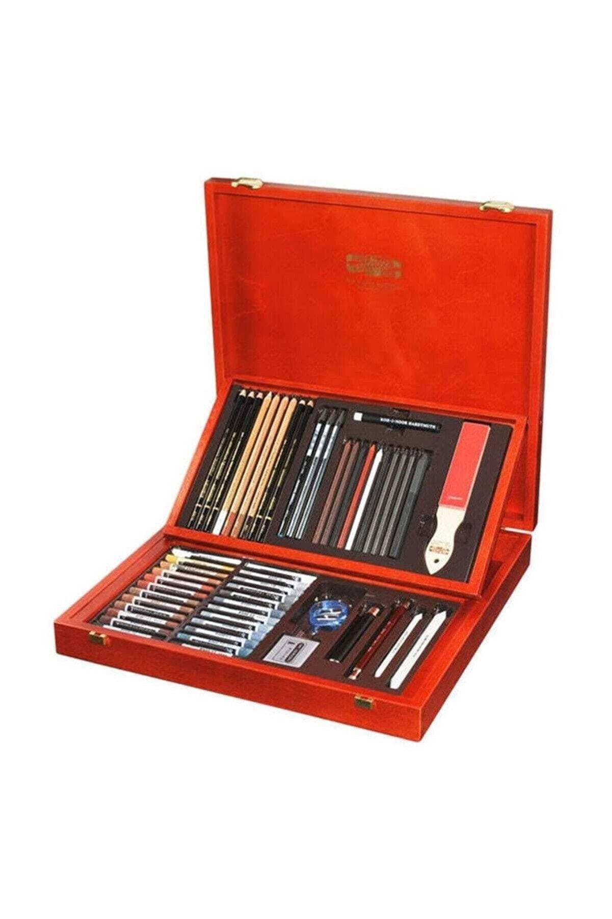 Koh-I-Noor Gioconda Artist Set Ahşap Kutu Çizim Seti
