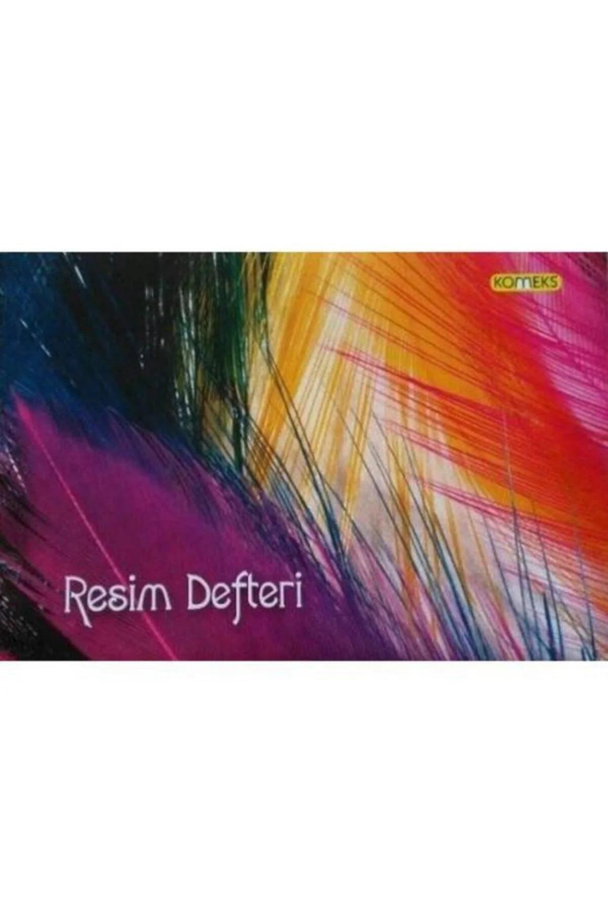 Komeks Resim Defteri Spiralli Karton Kapak 15 Yaprak 35x50 Cm (60 Lı Paket)