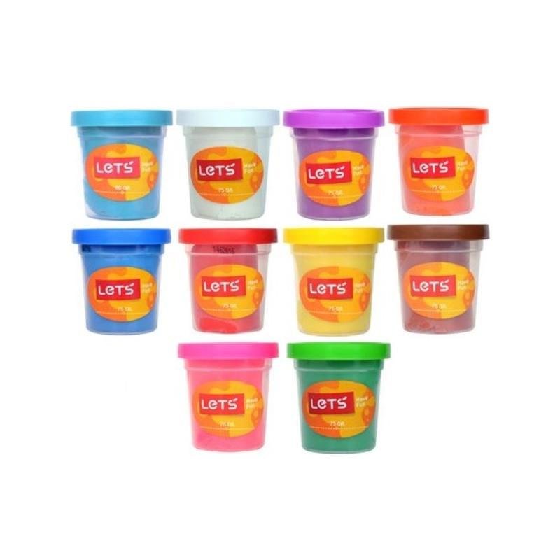 Lets Oyun Hamuru 750 GR 10 Renk L83100
