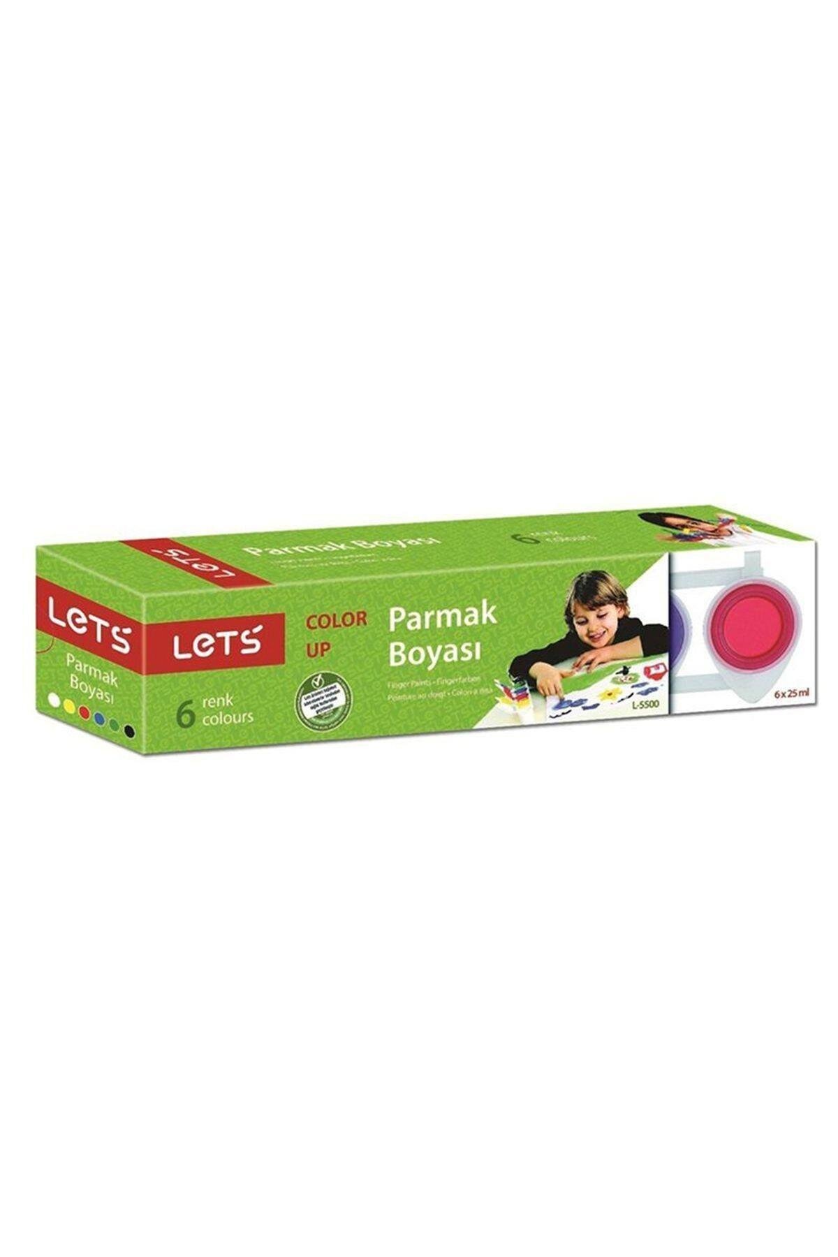Lets Parmak Boyası 25 ML 6 LI L-5500