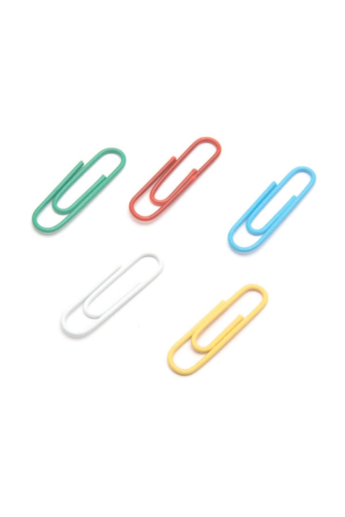 Mas 280 Renkli Ataş Plastik Kaplı Boy 28 Mm (36 Paket)