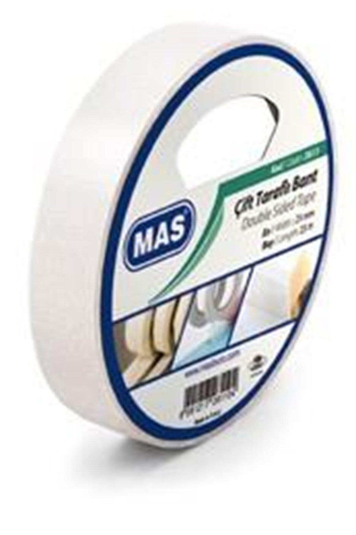 Mas Çift Taraflı Bant 25 mm x 25 metre