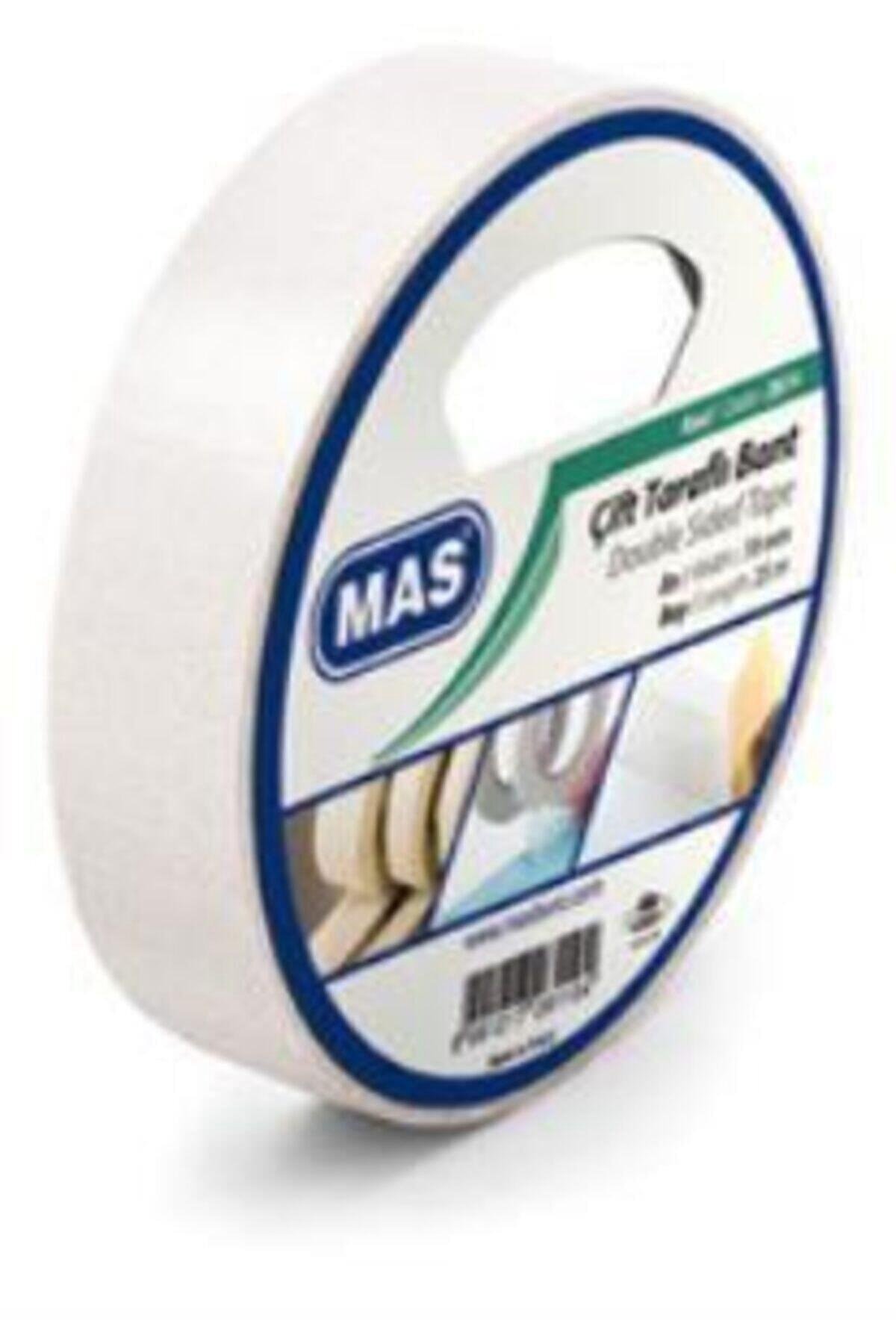 Mas 2614 Çift Taraflı Bant 38mm x 25 Metre