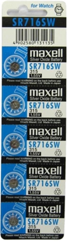 Maxell Sr-716Sw-315 10lu Paket Pil