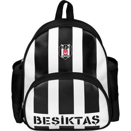 Beşiktaş Lisanslı Me Collection Çubuklu Anaokul Çantası Siyah