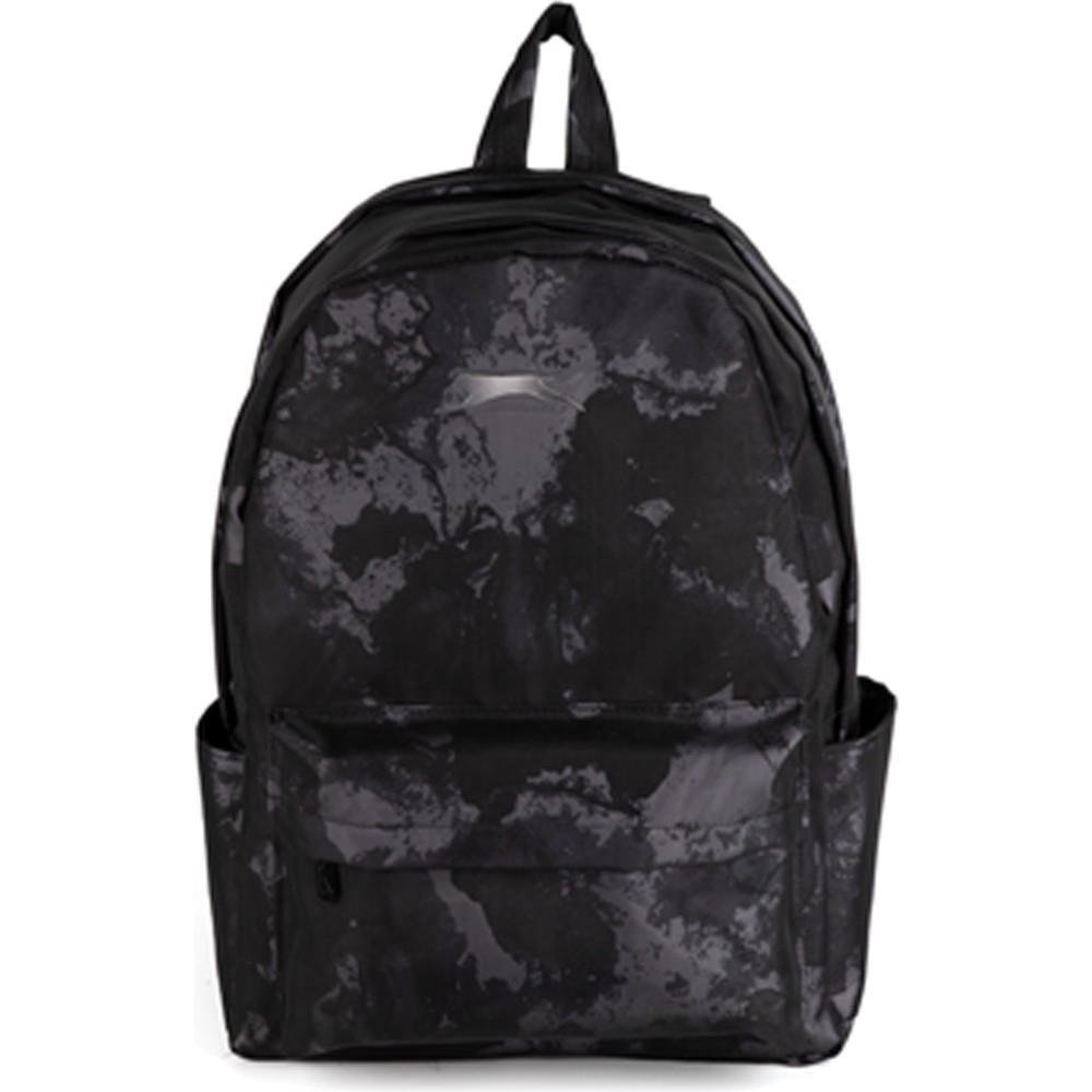 Me Çanta Slazenger Siyah Erkek Sırt Çantası Slazenger Armor Gray Marble Sırt Çantası