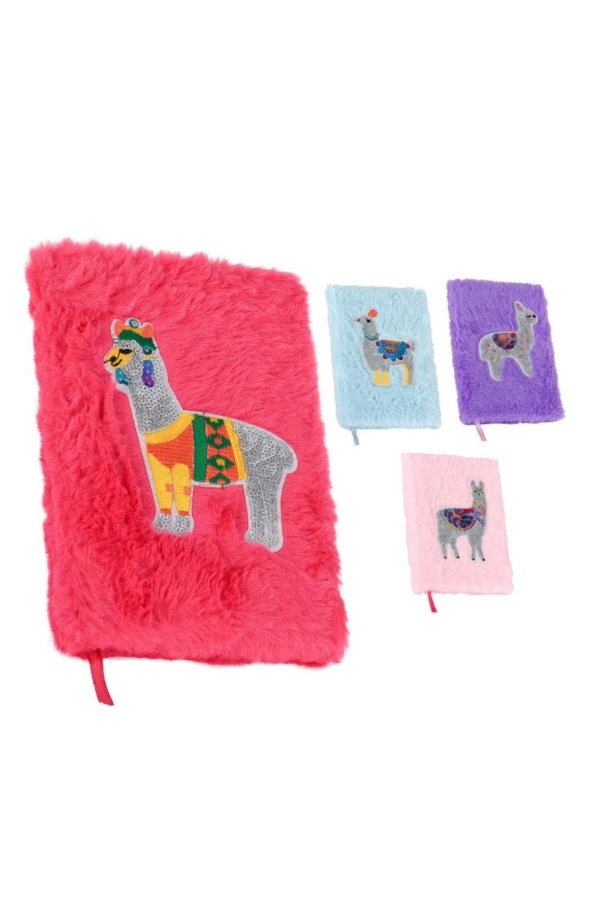 Mikro Hatıra Defteri Peluş 20x14 Cm (Karışık Renklerde)