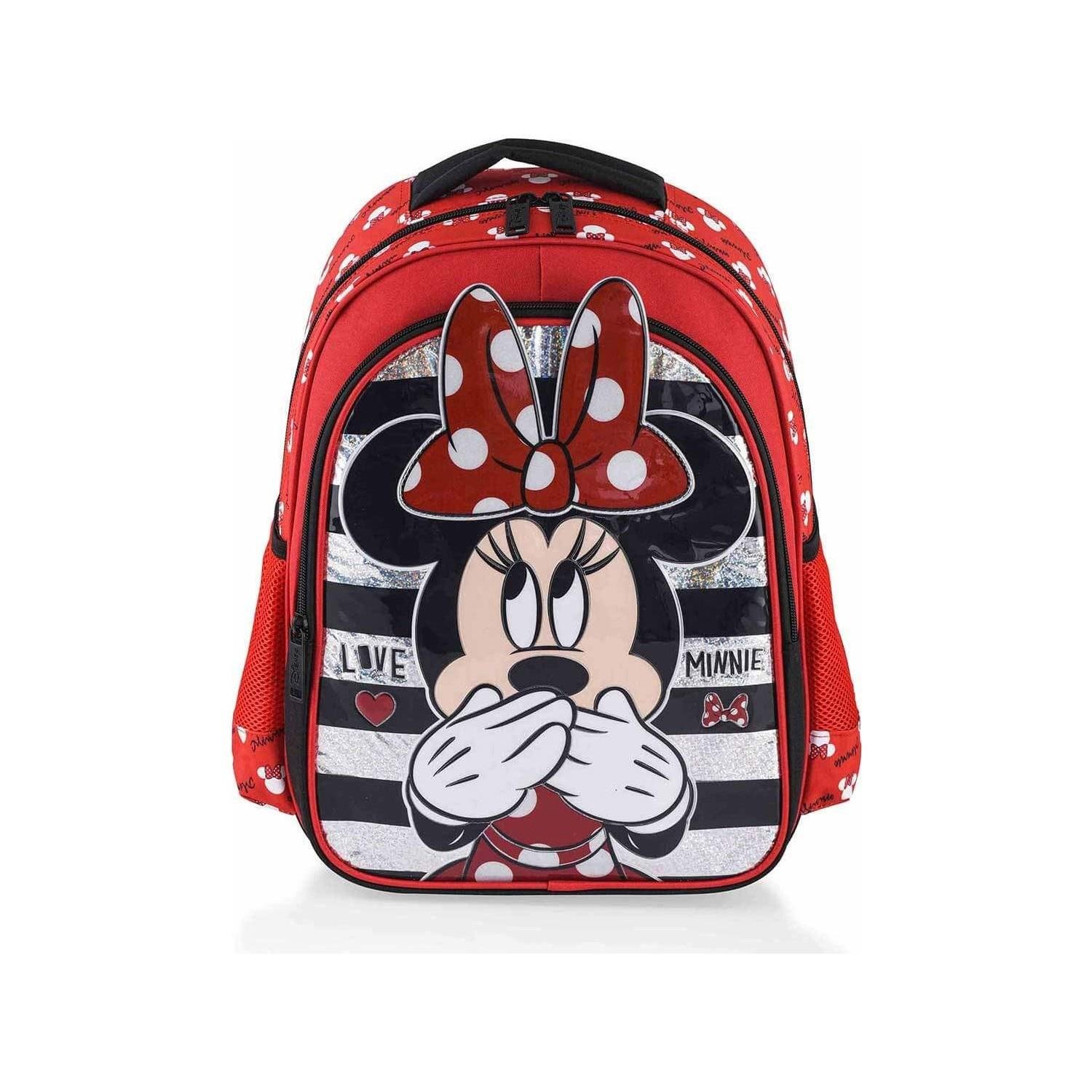 Frocx Otto Minnie Mouse İlkokul Çantası Due Iconic Forever Kız İlkokul Sırt Çantası