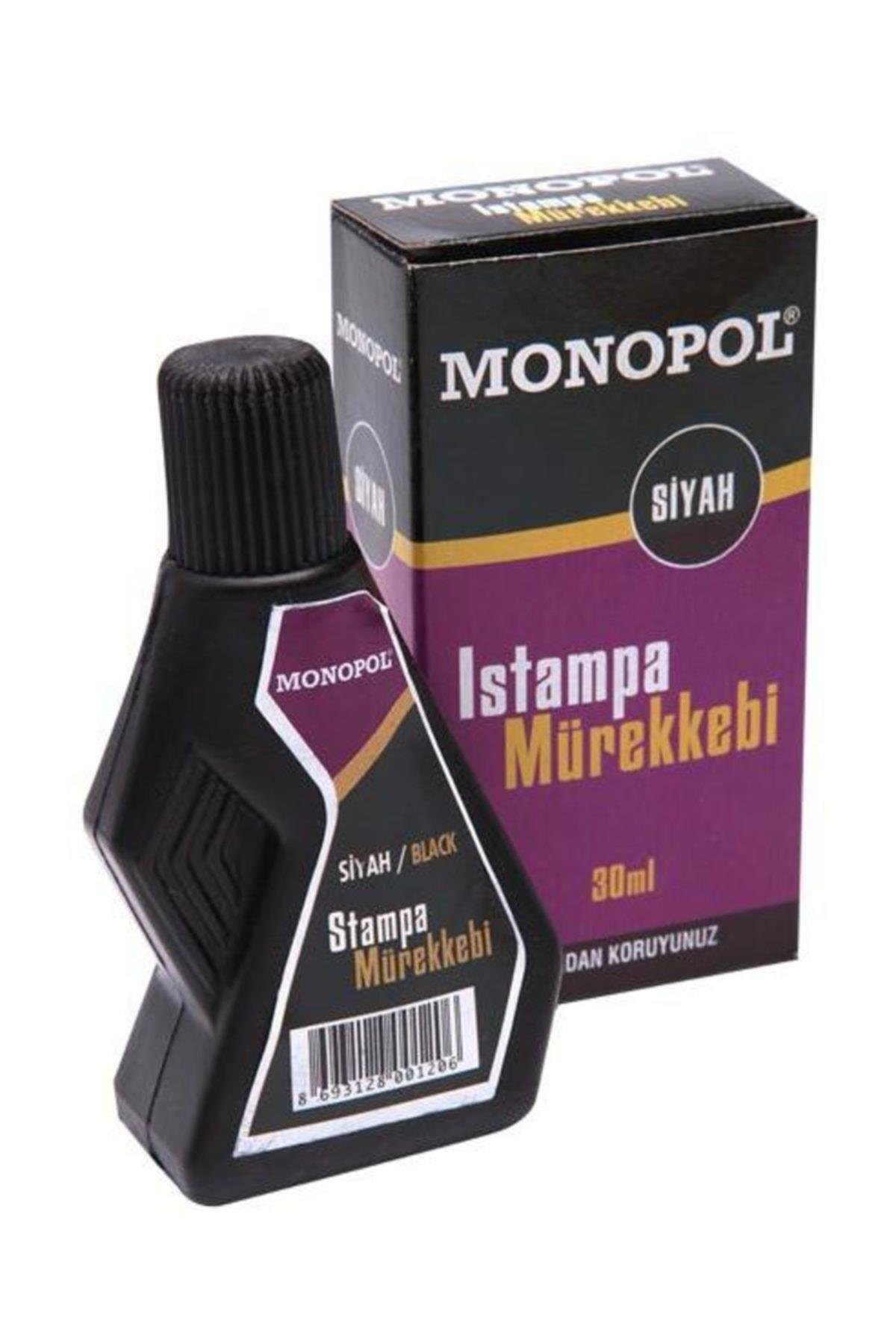Monopol Istampa Mürekkebi 30 ML Siyah