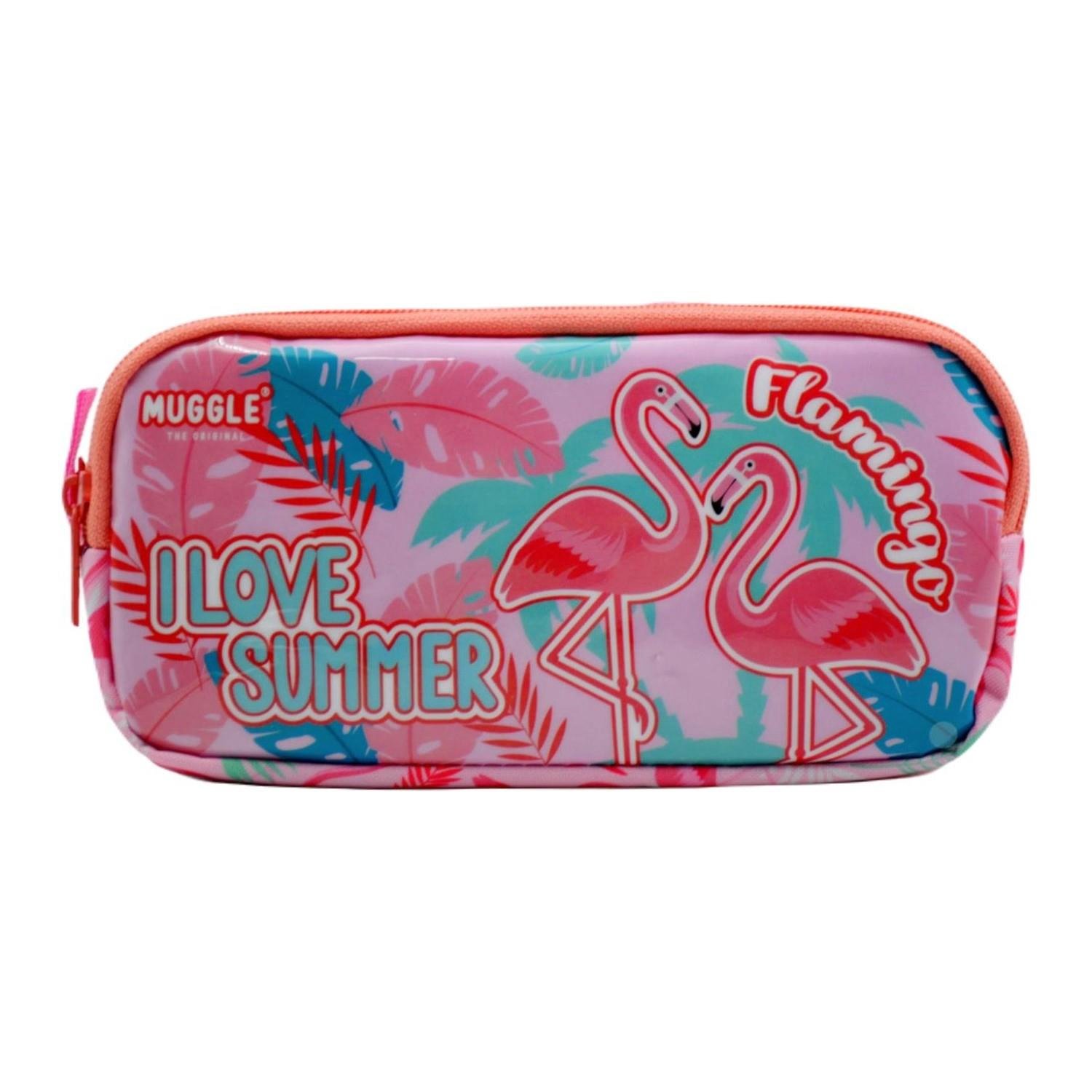 Muggle Kalem Çantası Flamingo Rose Mu-7273