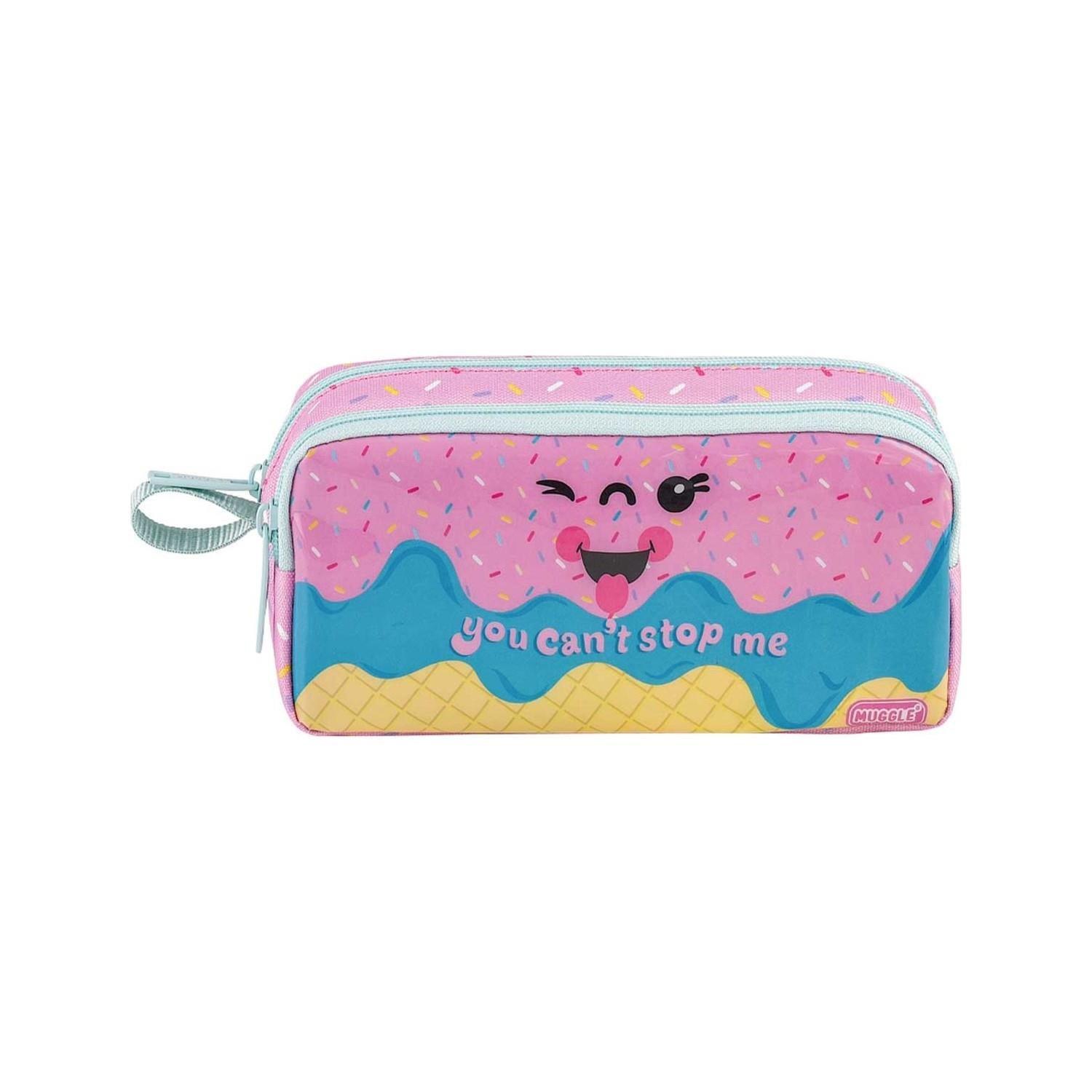 Muggle Kalem Çantası Pink Ice Cream Pembe Kalem Kutusu