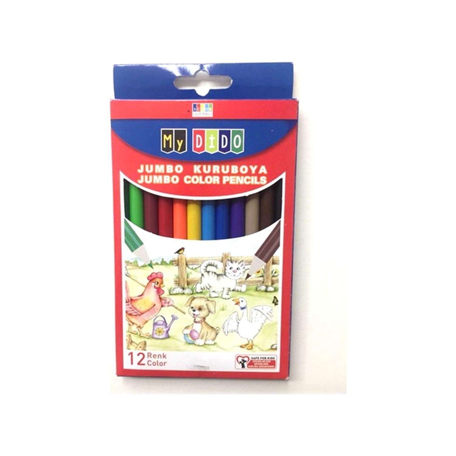 My Dido Kuru Boya Jumbo Tam Boy 12 Renk