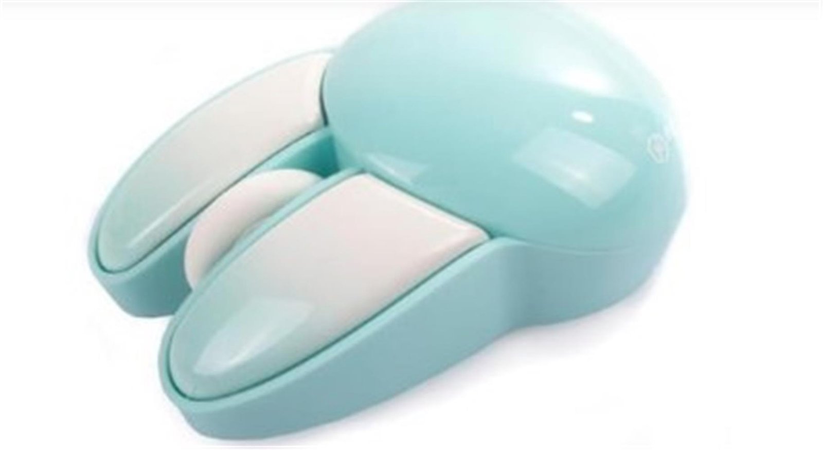 Ndneed V-TRACK sevimli Tavşan Kablosuz Mavi Bluetooth Mouse 2.4 Ghz 1000 Dpi