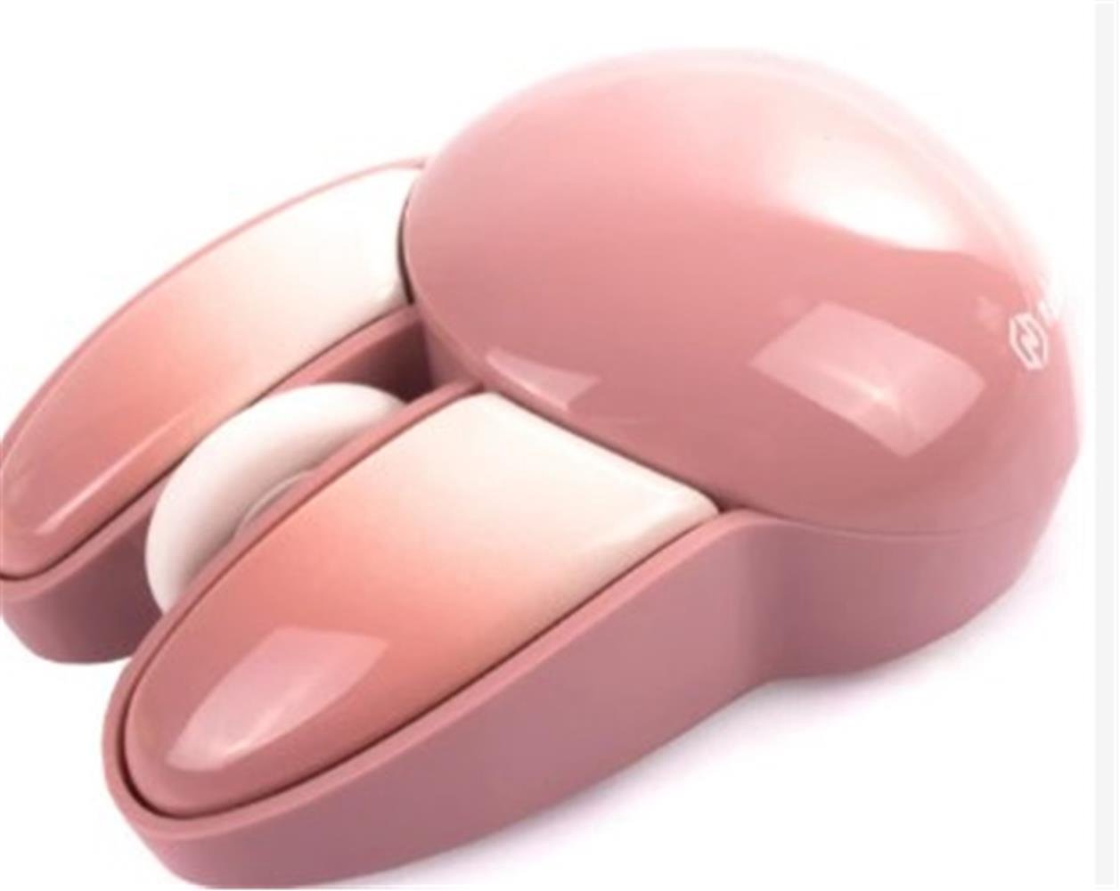 Ndneed V-TRACK sevimli Tavşan Kablosuz Pembe Bluetooth Mouse 2.4 Ghz 1000 Dpi