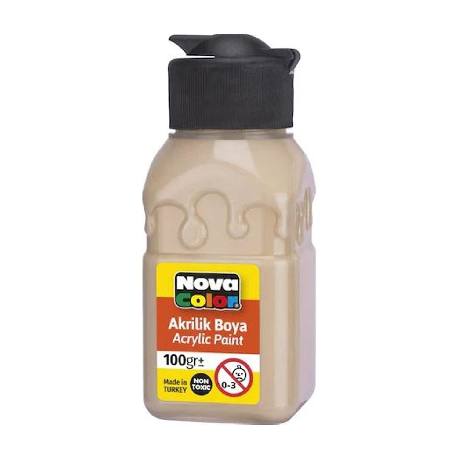 Nova Color Akrilik Boya Şişe 100 Cc Açık Ten Nc-2031