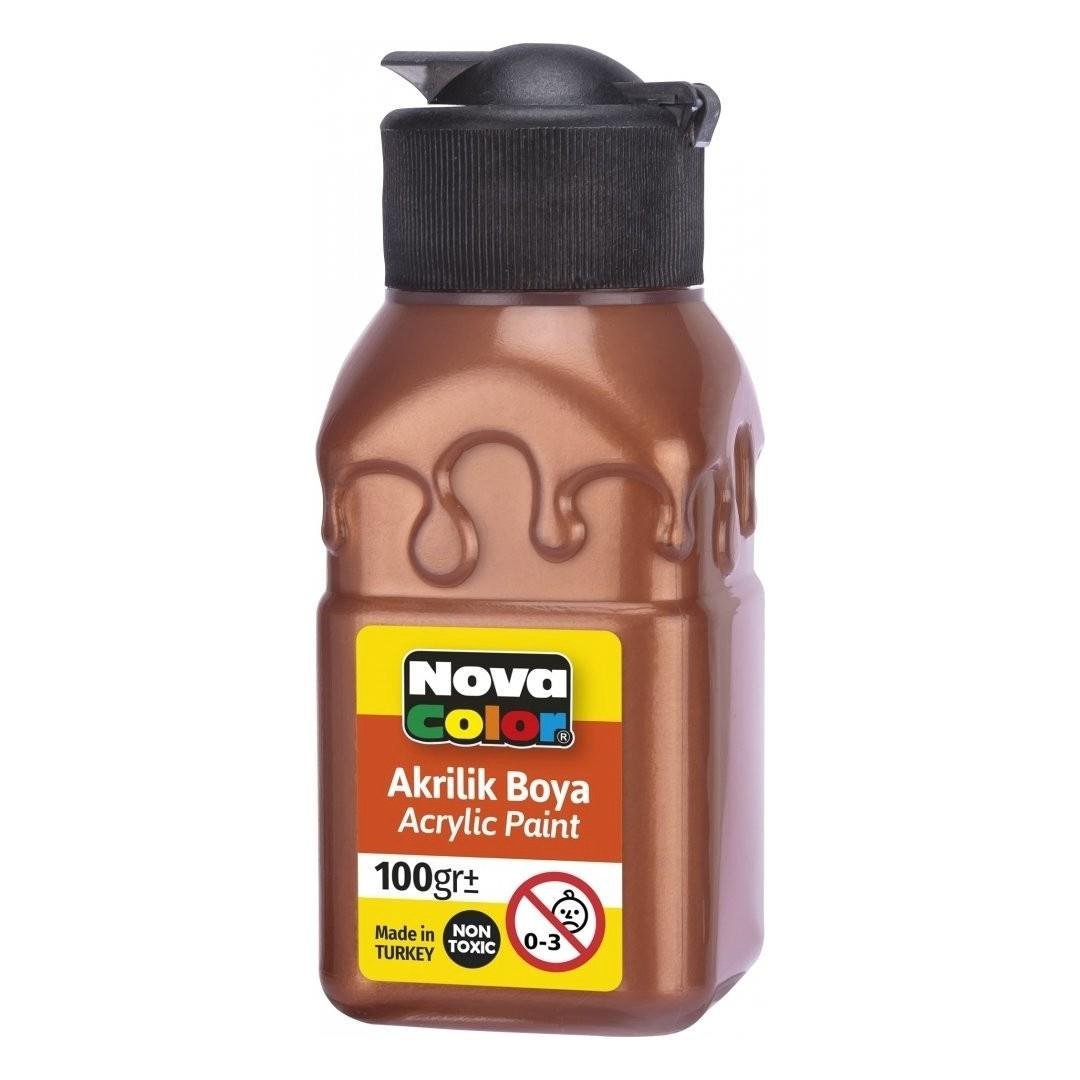 Nova Color Akrilik Boya Şişe 100 Cc Bakır Nc-2037