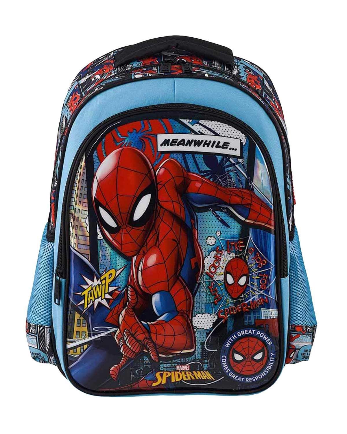 Frocx Otto Spiderman Due Meanwhile 2 Bölmeli İlkokul Sırt Çantası