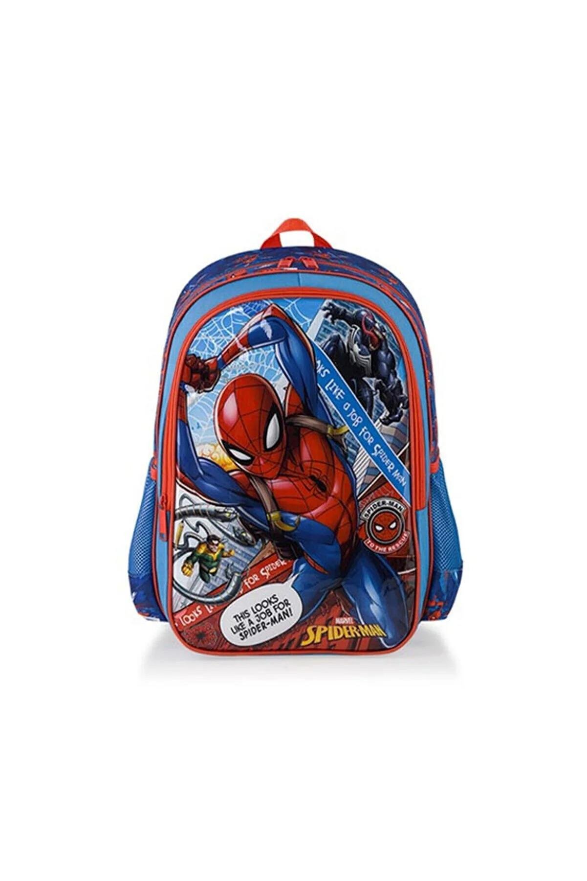 Frocx Spiderman İlkokul Çantası Hawk Savior İlkokul Sırt Çantası