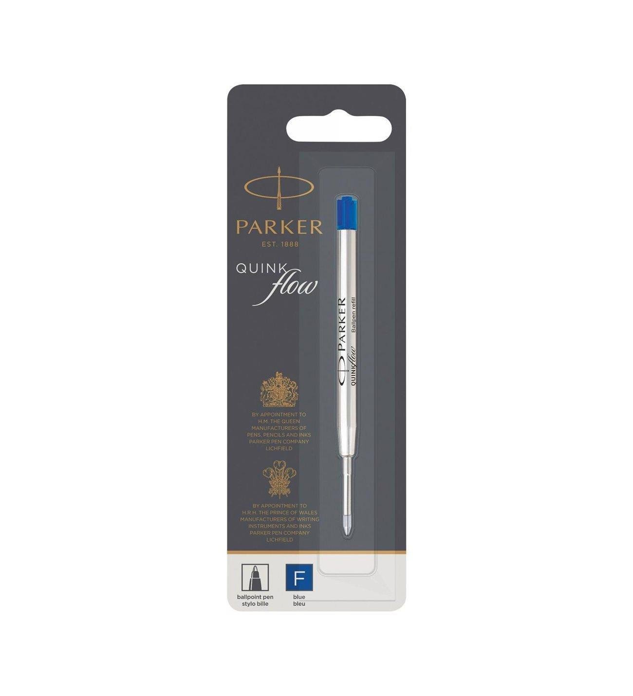 Parker Tükenmez Kalem Yedeği Fine Mavi 1950368 (12 Li Paket)