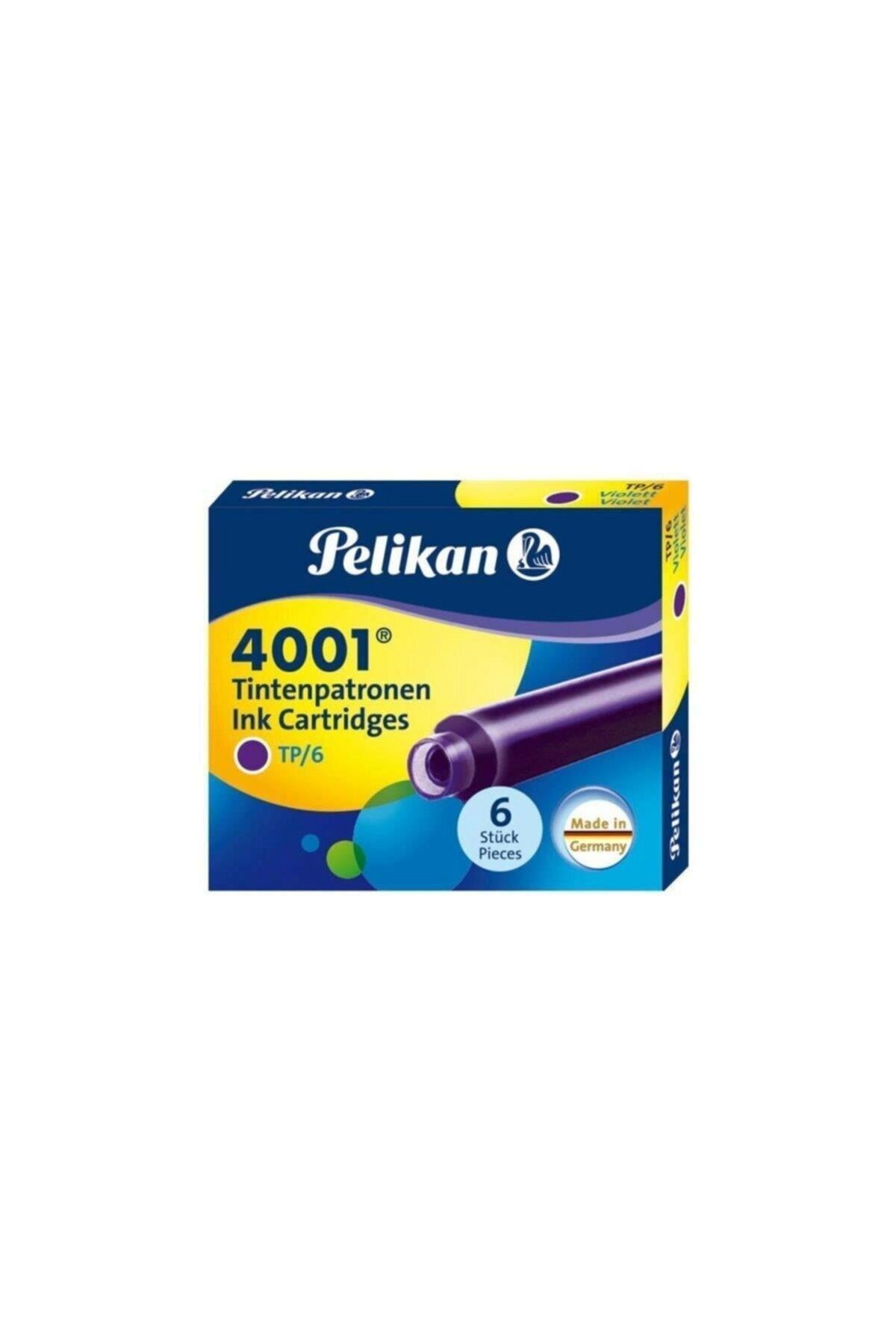Pelikan Dolma Kalem Kartuşu Küçük Violet 6 LI 4001 (10 Paket)