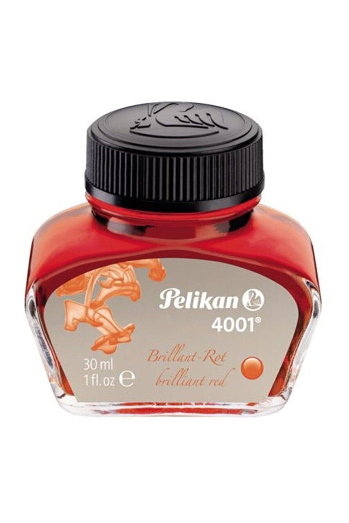 Pelikan Dolma Kalem Mürekkebi 30 ML Kırmızı Dolma Kalem Mürekkebi (6 Lı Paket)