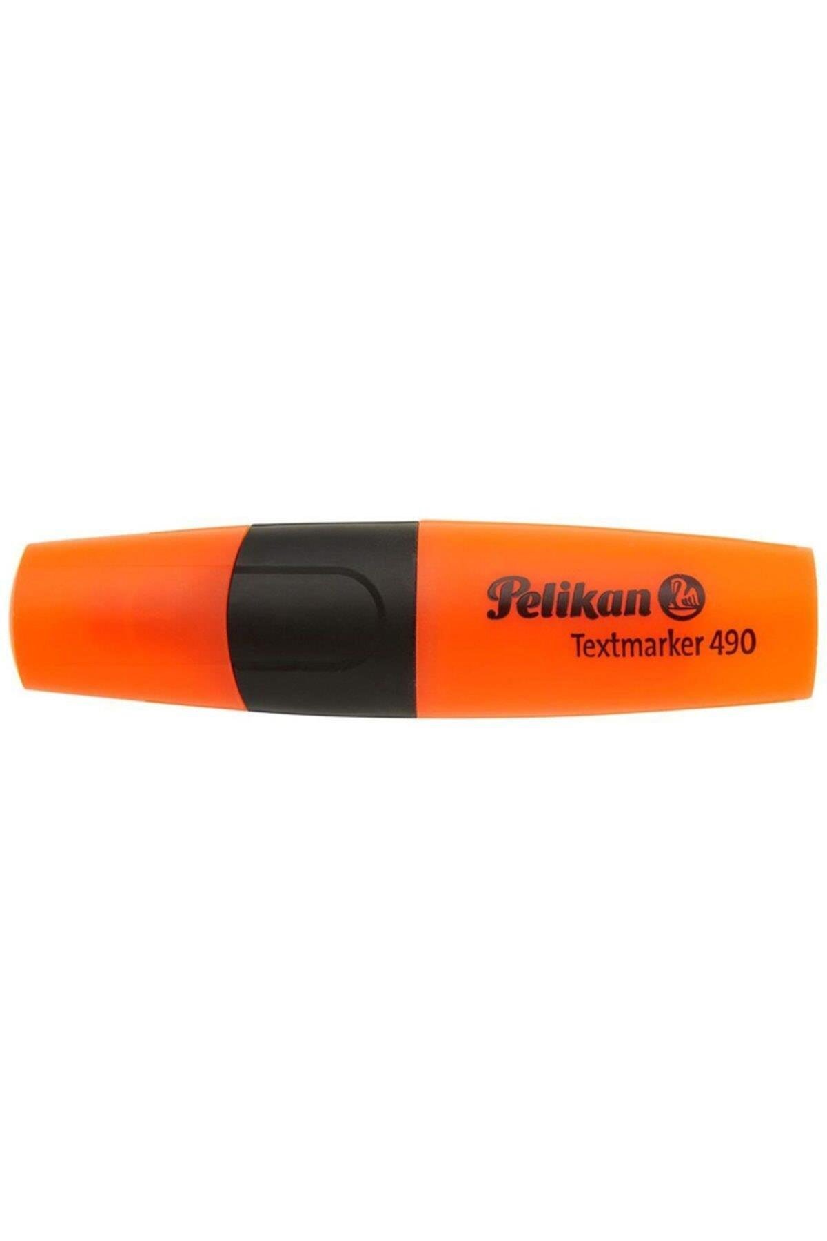 Pelikan Fosforlu Kalem Işaret Kalemi 1-5 Mm Turuncu (10 Lu Kutu)