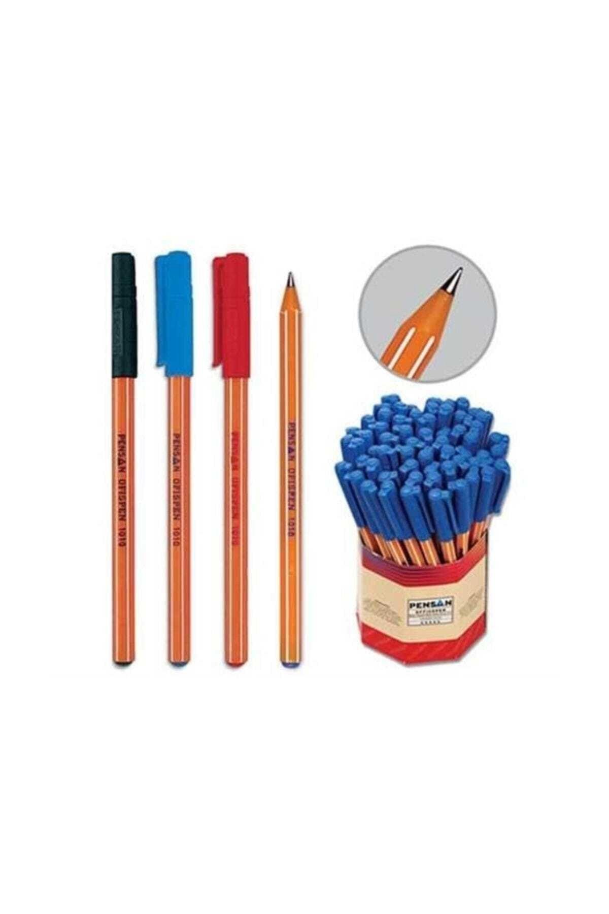 Pensan Tükenmez Kalem Office Pen Mavi 60'Lı
