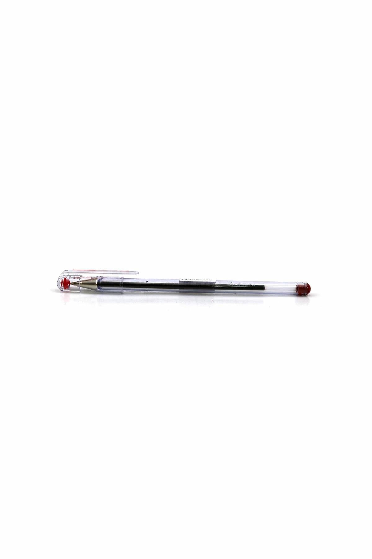 Pentel Yağ Bazlı Kırmızı Tükenmez Kalem Superb 0.7 Mm Yağ Bazlı Roller Kalem Kırmızı (12 Li Paket)