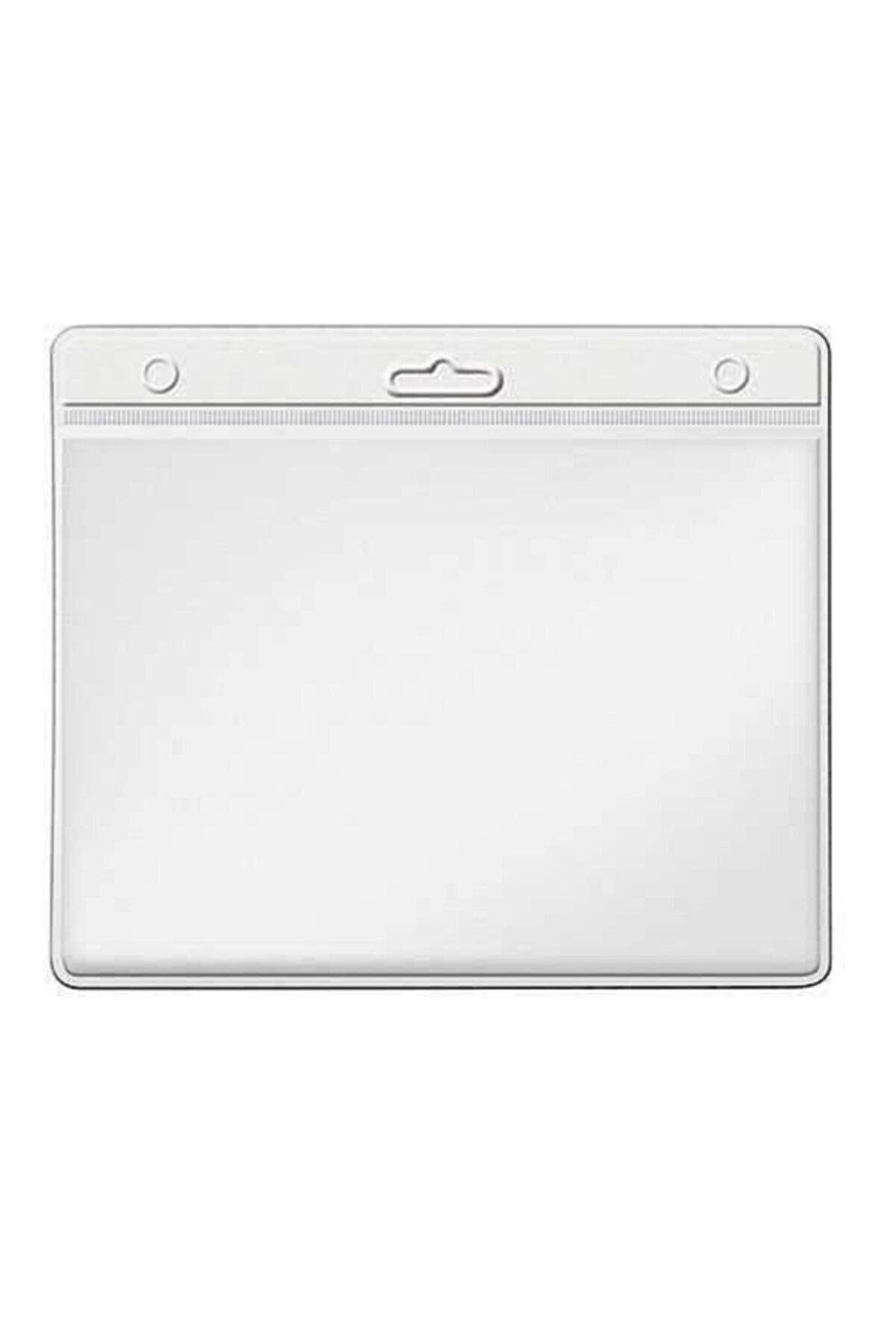 Persona Yaka Kartı Poşeti 11.7 X 11 Cm Şeffaf 100 Lü (1 Paket 100 Adet)