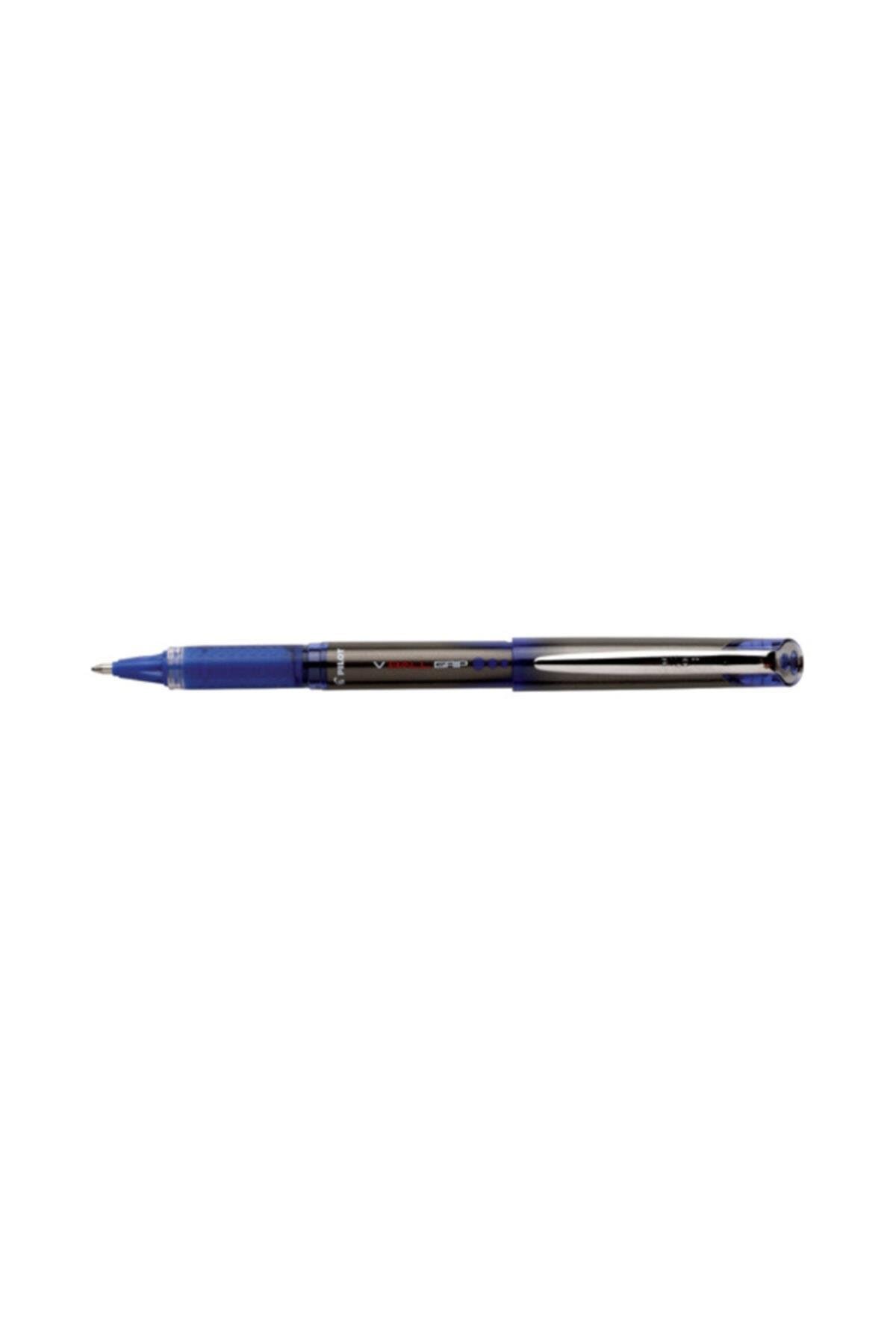 Pilot Roller Kalem V-Ball Grip Bilye Uç 1.0 MM Mavi Pilot Kalem (12 Li Paket)