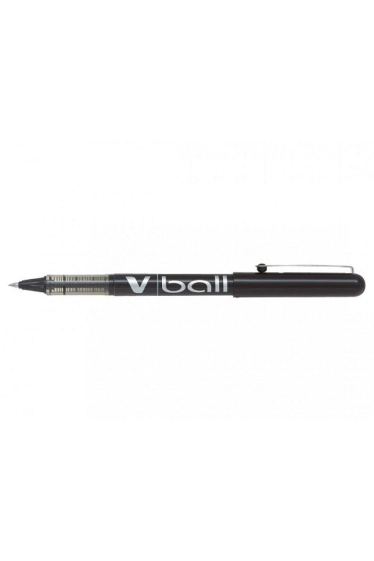 Pilot Roller Kalem V-Ball V System Bilye Uç 0.5 MM Siyah (12 Li Paket)