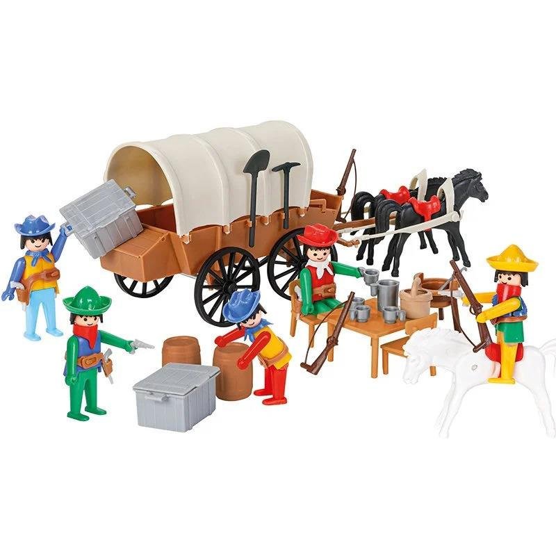 Pilsan Oyuncak Mini Mekanik Serisi:3 Kovboy Arabası