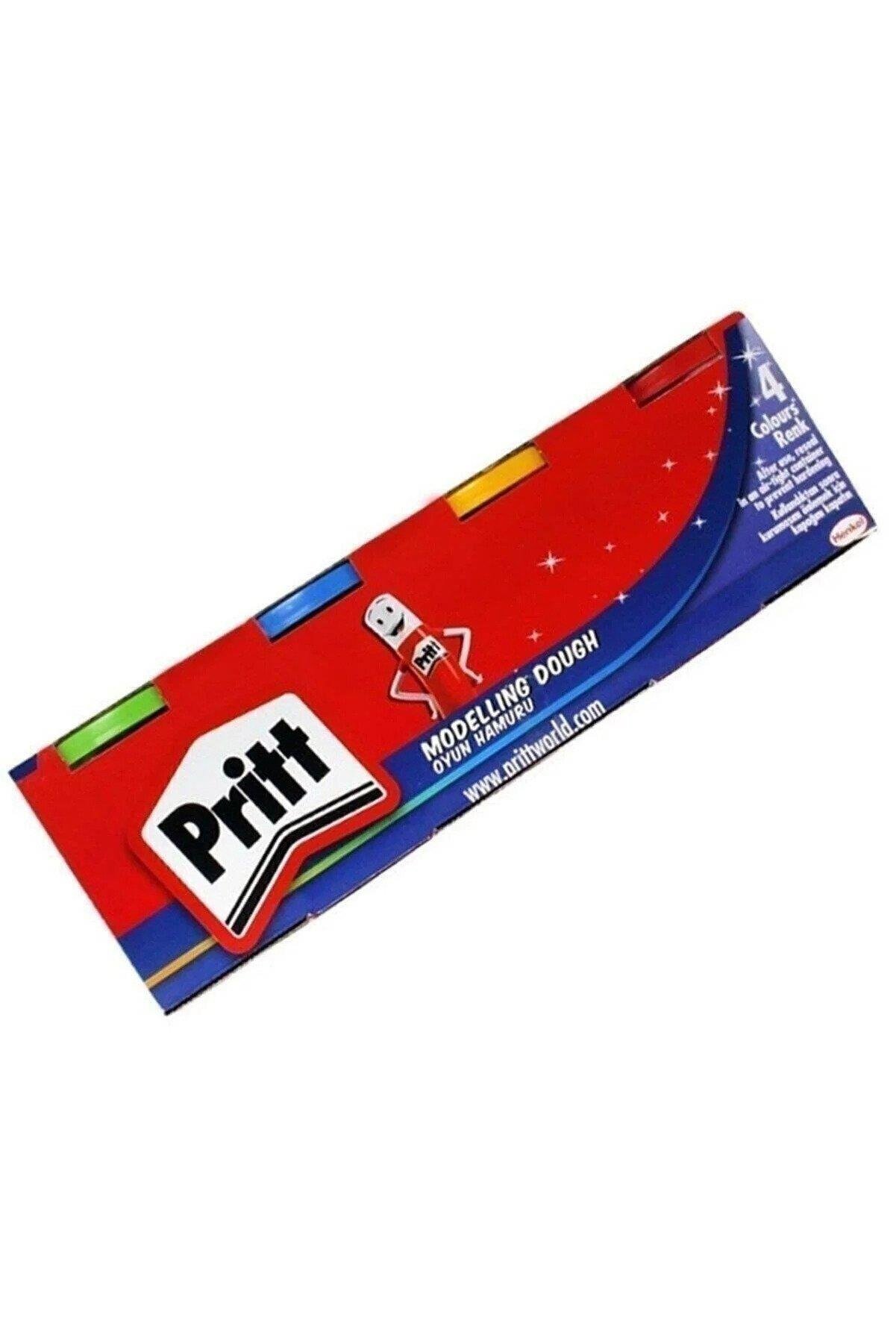 Pritt Oyun Hamuru 100 Gram x 4 Renk Oyun Hamuru